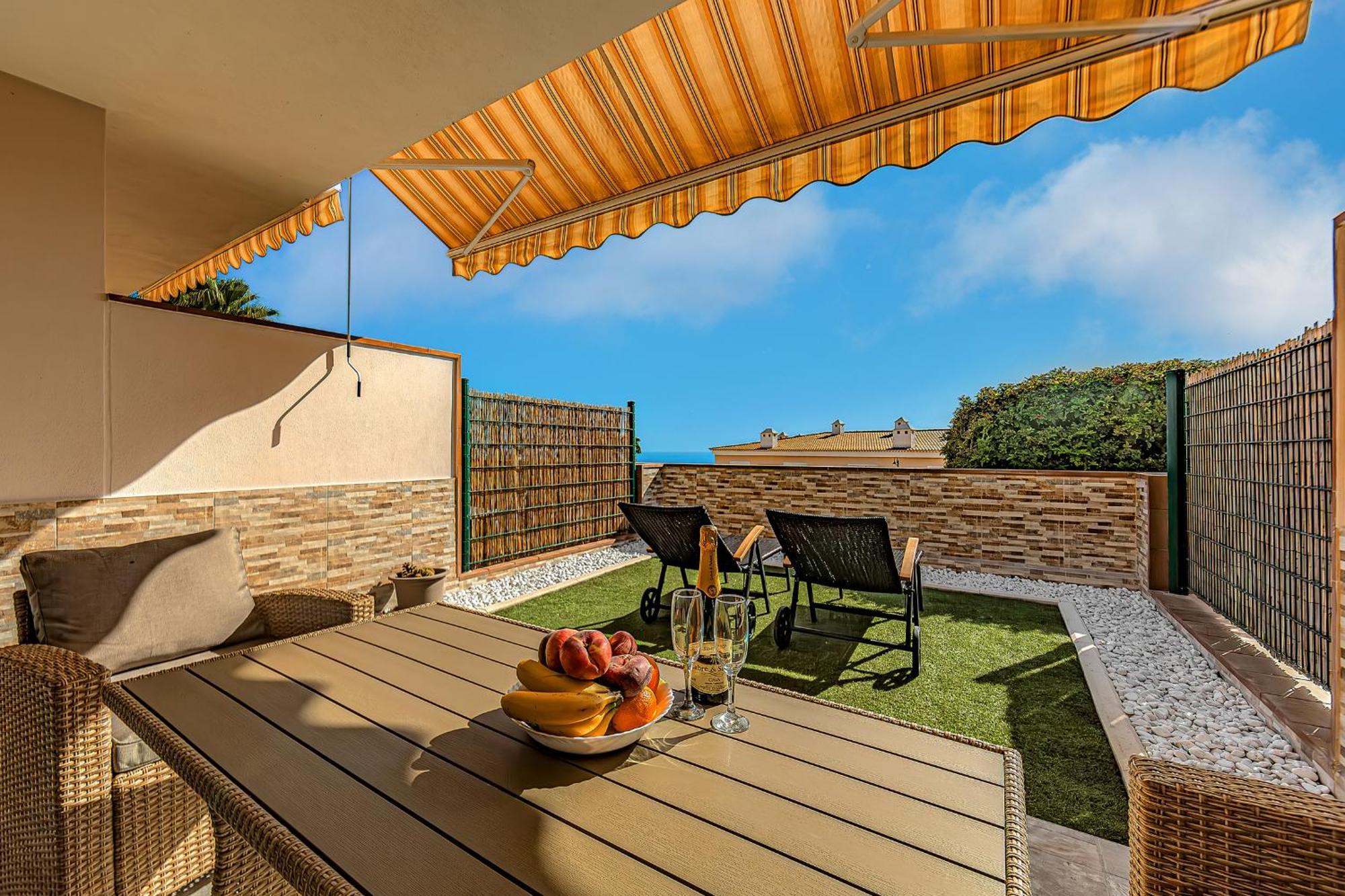 Spacious Ocean View Family Townhouse Puerto de Santiago  Exterior foto